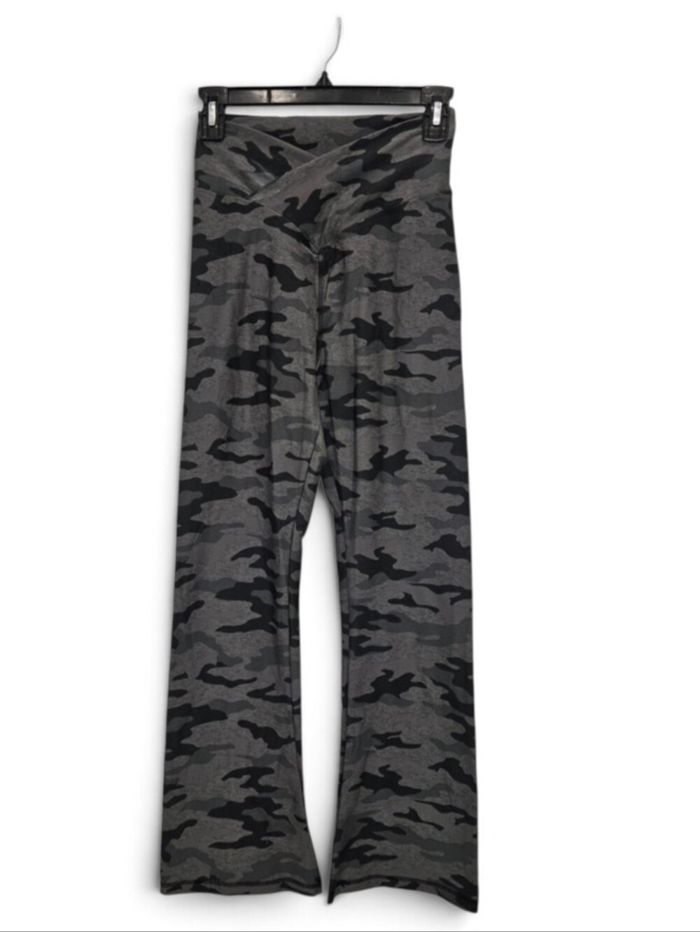 Victoria's Secret PINK High-Waist Ankle V-Crossover Flare Leggings